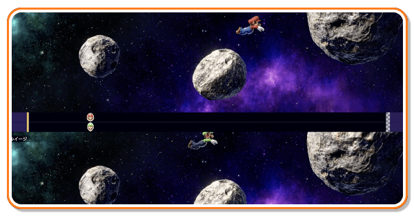 ギリギリうちゅうゆうえい画像