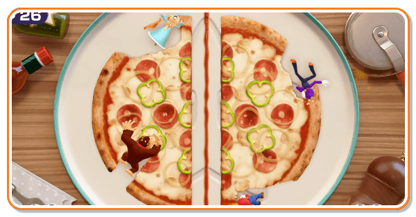 もぐもぐビッグピザ画像