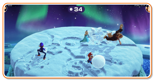 ゆきだまゴロゴロ画像