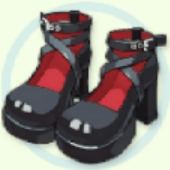 ヒールパンプスの画像