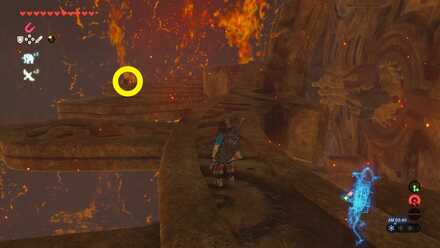 ブレワイのヴァルーダニア内にある古代のコアの宝箱への道のり