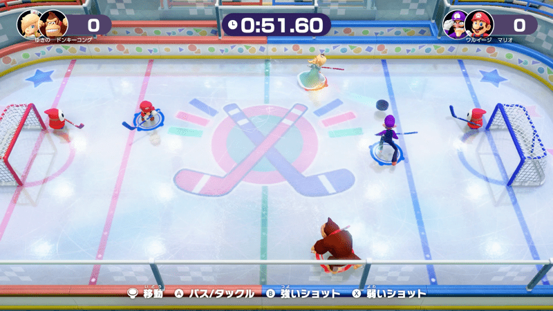 強いショットは斜めで打つ