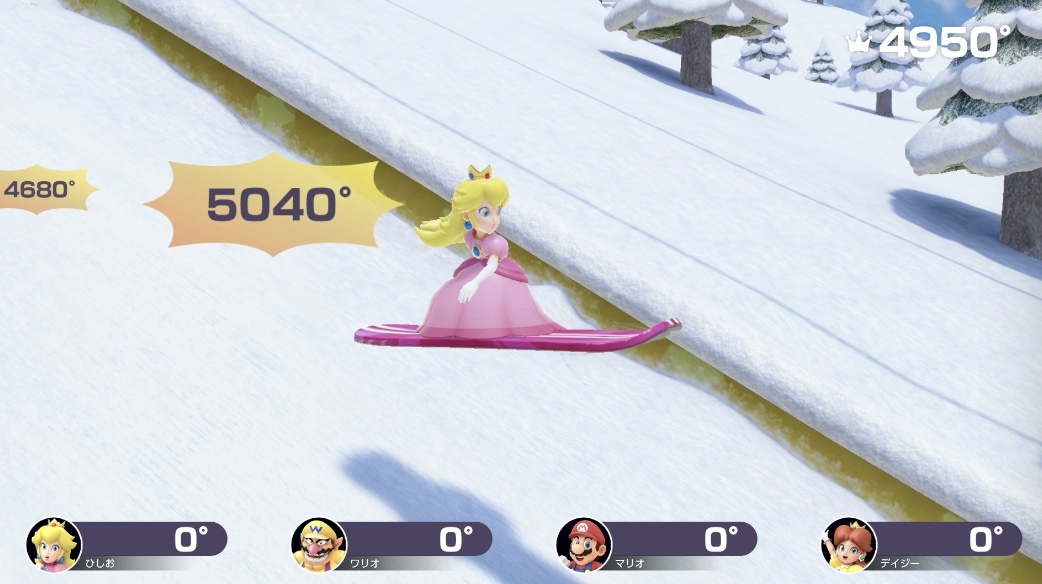 まわってスノーボード