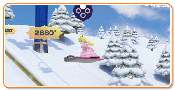 まわってスノーボード画像