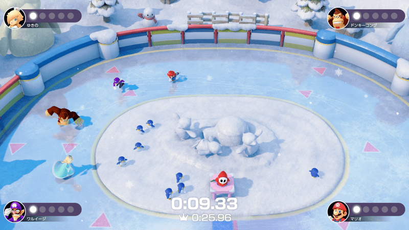 基本的にスティックは左に倒すだけ