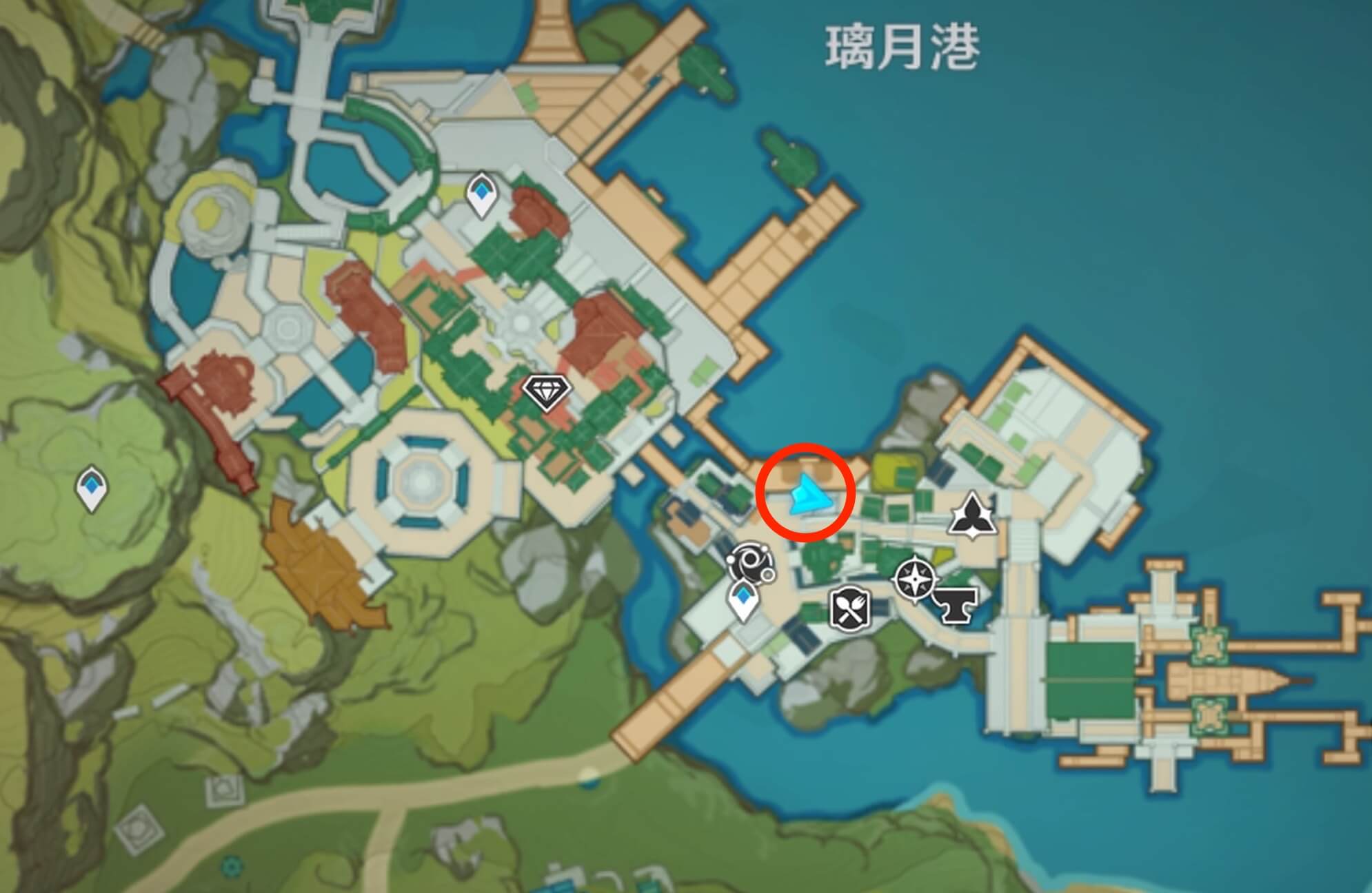 黒岩の悩みの場所