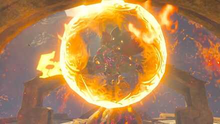 ブレワイの炎のカースガノンの第二形態