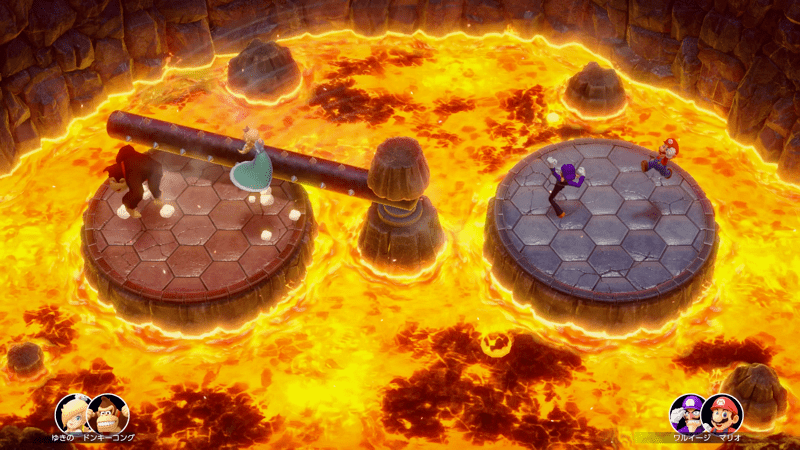 タイミングを合わせてジャンプ