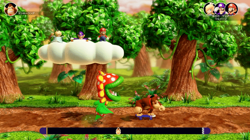 追う側はひたすらヒップドロップ