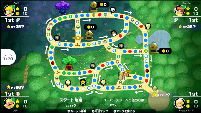 グルグルのもりマップ