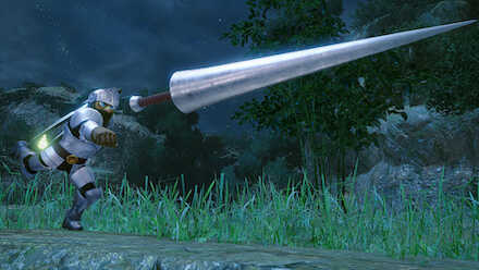 アーサー槍投げ