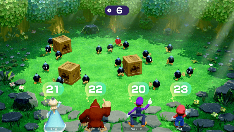 ボムへいのステージは木箱と爆発に注意