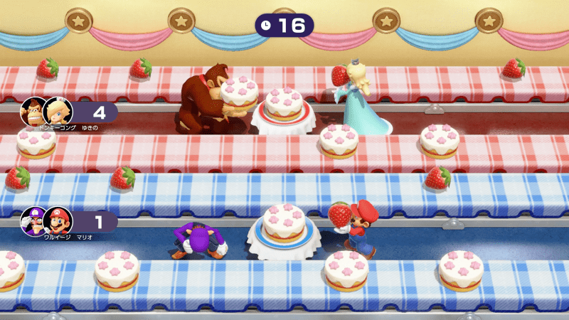 生地側はお皿に乗せた後に手に持っておく