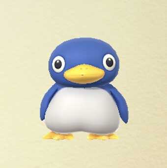 子ペンギン画像