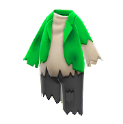 ボロボロなふくの画像