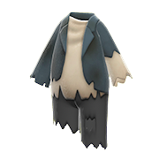 ボロボロなふくの画像