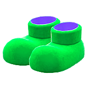 ハデなアニマルきぐるみブーツの画像