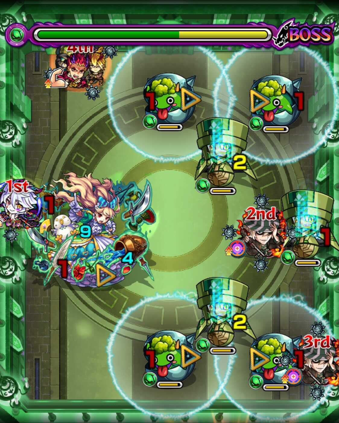 栄冠の闘技場1-3 ボス2