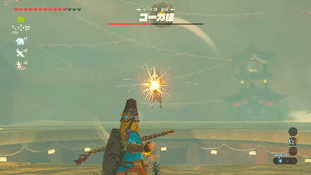 ブレワイのコーガ様に攻撃