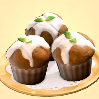 こくとうカップケーキ画像