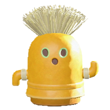 パタパタはにわのイエローの画像