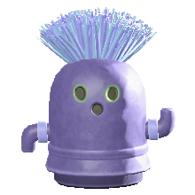 パタパタはにわのパープルの画像