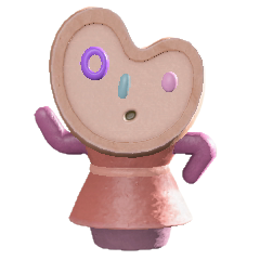 ポッピはにわのピンクの画像