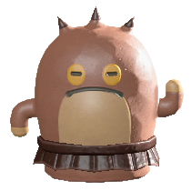 トゲはにわのブラウンの画像