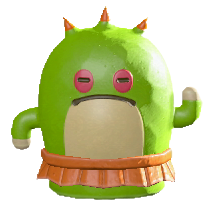 トゲはにわのライトグリーンの画像