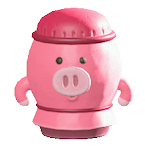 フゴはにわのピンクの画像