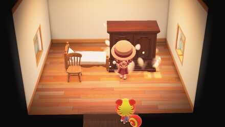 Aボタンでダンボールから取り出す画像