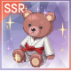 道着を着たクマのぬいぐるみ【Rank100】の画像