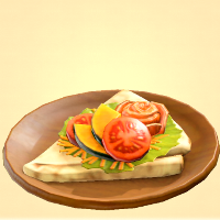 ベジタブルクレープ画像