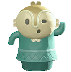 メンはにわのブルーの画像