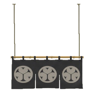 よこながのれんの家紋の画像