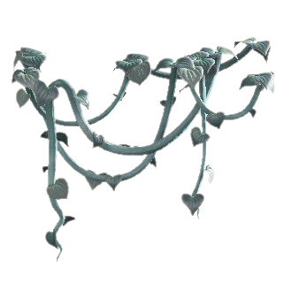 ツルのガーランドのグレーの画像
