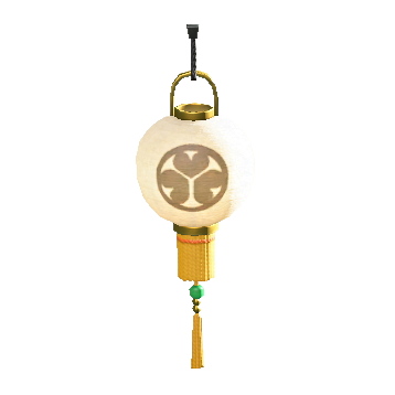 ちょうちんの家紋の画像