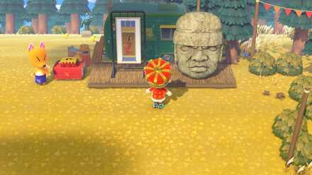 パニーの島で招く