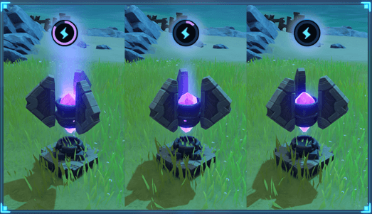 エネルギーが徐々に減少する