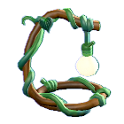 ツルのランプ画像