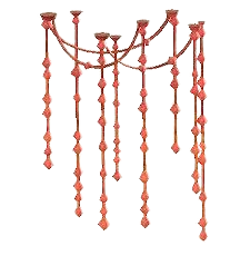 つりさがるヒカリゴケのレッドの画像