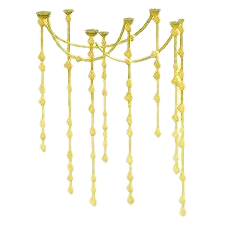 つりさがるヒカリゴケのイエローの画像