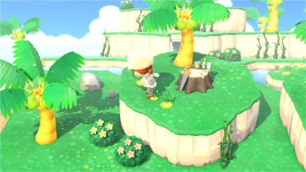 かっぺいツアーでツルの生えた島へ行く