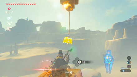 ブレワイのヴァナボリス内にある古代のコアの宝箱