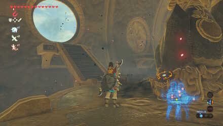 ブレワイのヴァナボリス内にあるバクダン矢の宝箱への道のり