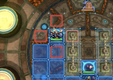 ガルーダは左右のルートから移動しよう