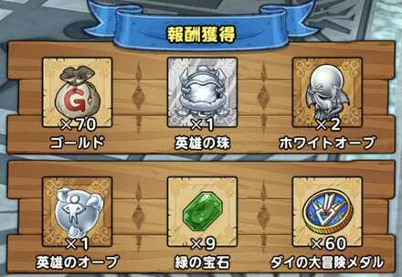 ドラクエタクトの英雄系地獄級