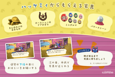 ハッケミィからもらえる