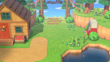 パニーの島広場入口