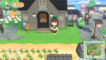 案内所の近くに家を建てる